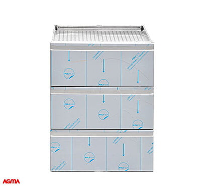 N031 - Modulo cassettiera 3 cassetti, dim. 600x660x760mm