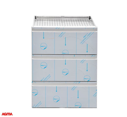 N031 - Modulo cassettiera 3 cassetti, dim. 600x660x760mm N031 - Modulo cassettiera 3 cassetti, dim. 600x660x760mm
