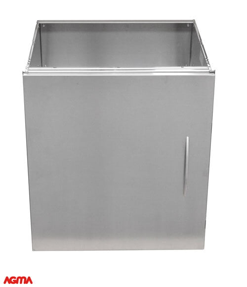 N046 - Modulo armadiato con porta battente csx e ripiano, dim. 600x520x660mm N046 - Modulo armadiato con porta battente csx e ripiano, dim. 600x520x660mm