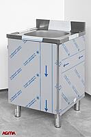 N018 - Lavello inox dim. 600x600x910mm N018 - Lavello inox dim. 600x600x910mm