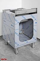 N018 - Lavello inox dim. 600x600x910mm N018 - Lavello inox dim. 600x600x910mm