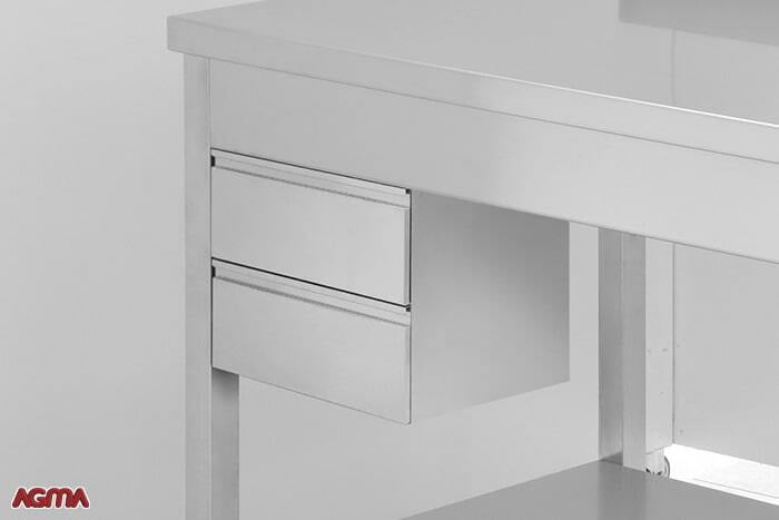 N024 - Cassetti inox sottotop dim. 400x560x510mm N024 - Cassetti inox sottotop dim. 400x560x510mm