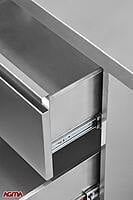 N024 - Cassetti inox sottotop dim. 400x560x510mm N024 - Cassetti inox sottotop dim. 400x560x510mm