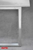 148 - Scrivania inox con struttura saldata, dimensioni varie 148 - Scrivania inox con struttura saldata, dimensioni varie