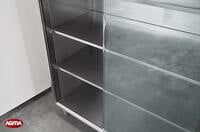 203 Armadio acciaio inox L=1200mm porte scorrevoli