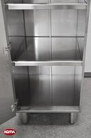 208 Armadio acciaio inox L=600mm porte battenti