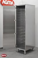 230 Armadio acciaio inox L=500mm porte battenti