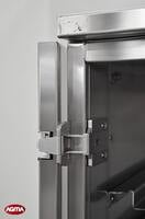 230 Armadio acciaio inox L=500mm porte battenti