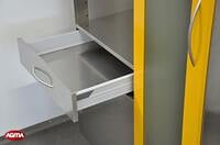 237 Armadio acciaio inox L=1000mm porte battenti 237 Armadio acciaio inox L=1000mm porte battenti