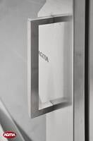 321 - Pensile armadiato acciaio inox 600x380x720mm, 2 ripiani in cristallo 321 - Pensile armadiato acciaio inox 600x380x720mm, 2 ripiani in cristallo
