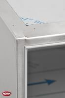 328 - Base aperta in acciaio inox 920x650x720mm 328 - Base aperta in acciaio inox 920x650x720mm