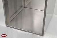 334- Pensile aperto acciaio inox 500x580x1080mm