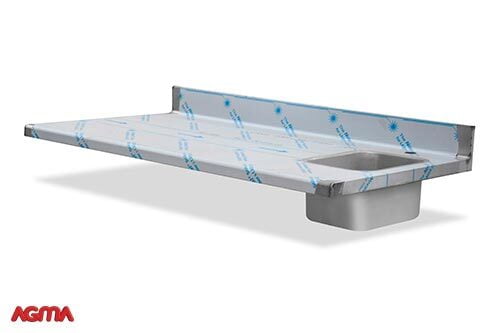 Insegna Da Tavolo 'Pace' In Acciaio Inox Riciclato - Fatta A Mano 24x9x2.5 Cm - Autoportante, Regalo Eco-friendly - 2