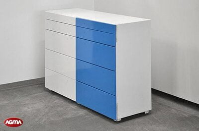 924 - Modulo cassettiera per cesti ISO 1320x460x965mm