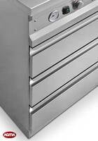 944 - Isola inox per blocco cottura  e preparazione 2440x1400x900mm