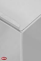 N012-Tramoggia spigoli vivi, con divisorio, dim.570x620x735mm N012-Tramoggia spigoli vivi, con divisorio, dim.570x620x735mm