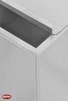 N012-Tramoggia spigoli vivi, con divisorio, dim.570x620x735mm N012-Tramoggia spigoli vivi, con divisorio, dim.570x620x735mm